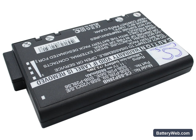 Hughes Replacement Battery, 11.1V, 6600mAh, Li-ion 1