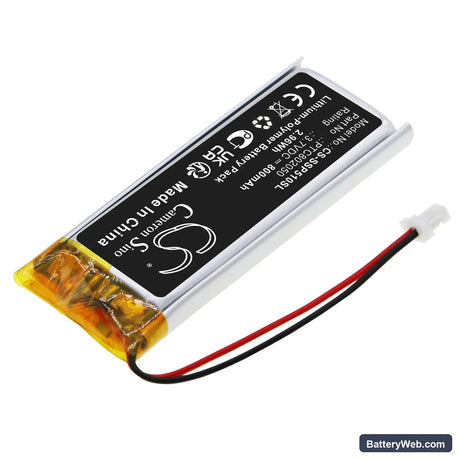 Sena GT-Air II Replacement Battery, 3.7V, 800mAh, Li-Polymer 2