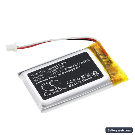 Sena Spider ST1 Replacement Battery, 3.7V, 800mAh, Li-Polymer 1