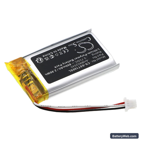 Sena Spider ST1 Replacement Battery, 3.7V, 800mAh, Li-Polymer 2