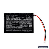 Simplehuman ST3010 Replacement Battery, 3.8V, 2600mAh, Li-Polymer 3