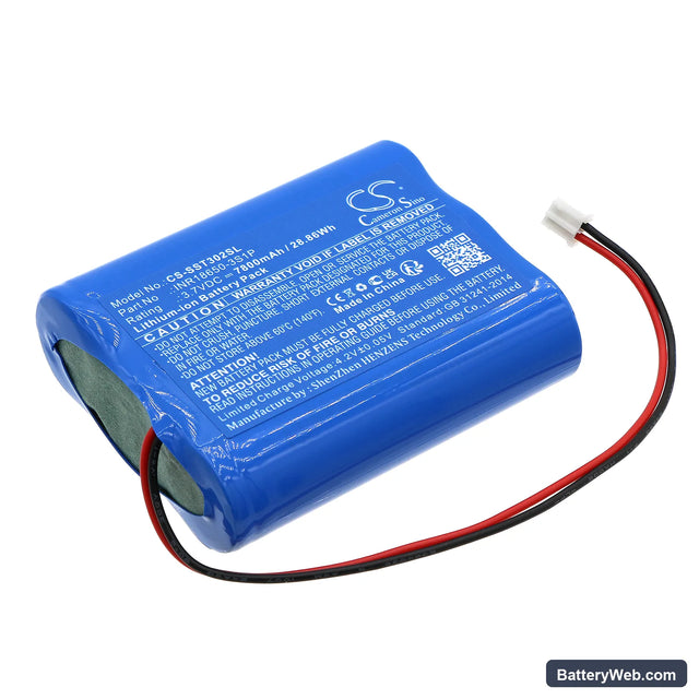 Simplehuman ST3024 Replacement Battery, 3.7V, 7800mAh, Li-ion 1