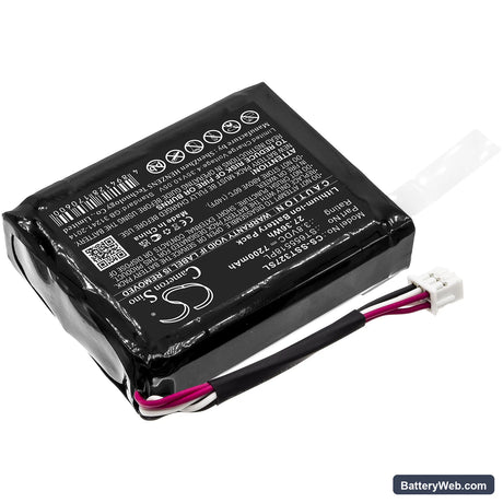 Senter ST327 Replacement Battery, 3.8V, 7200mAh, Li-ion 2
