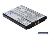 Simvalley SX-325 Replacement Battery, 3.7V, 1050mAh, Li-ion 3