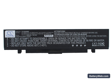 Samsung M60 Aura T5450 Chartiz Replacement Battery, 11.1V, 4400mAh, Li-ion 1