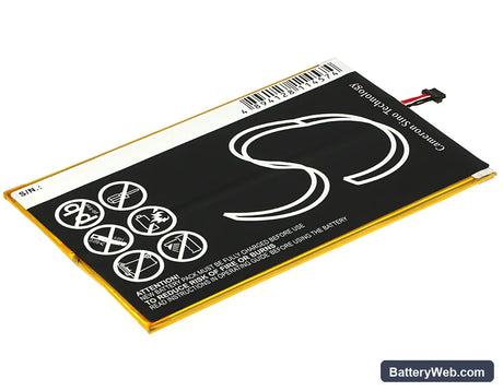 Insignia Flex 10.1 NS-15AT10 Replacement Battery, 3.7V, 7000mAh, Li-Polymer 4