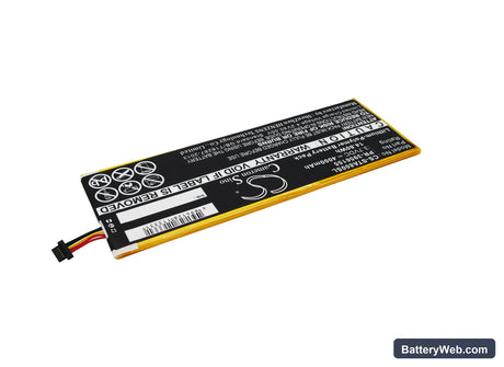 Insignia Flex 8" Replacement Battery, 3.7V, 4000mAh, Li-Polymer 2