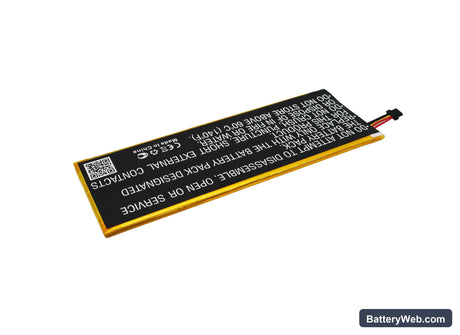 Insignia Flex 8" Replacement Battery, 3.7V, 4000mAh, Li-Polymer 4
