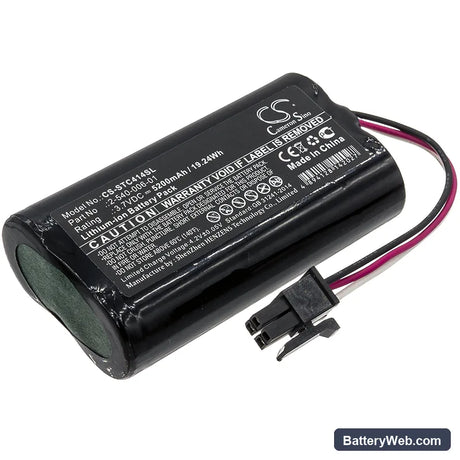 Soundcast MLD414 Replacement Battery, 3.7V, 5200mAh, Li-ion 1