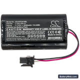Soundcast MLD414 Replacement Battery, 3.7V, 5200mAh, Li-ion 3