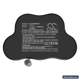 Stahl ECOLUX 6608/5 Replacement Battery, 6V, 8000mAh, Ni-CD 5