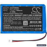 Siglent SHS800 Replacement Battery, 7.4V, 5000mAh, Li-Polymer 3