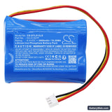 Stanilite Platinum Exit LED Jumbo Nexus Replacement Battery, 6.4V, 3000mAh, LiFePO4 3