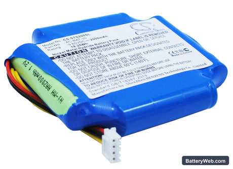 ShinewayTech S20A Replacement Battery, 9.6V, 2000mAh, Ni-MH 2