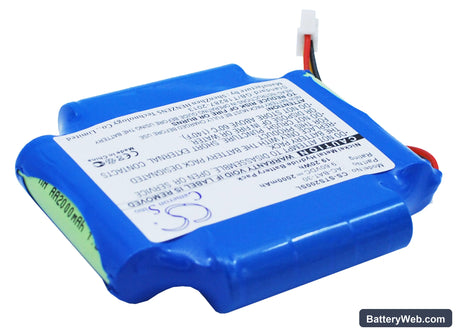 ShinewayTech S20A Replacement Battery, 9.6V, 2000mAh, Ni-MH 3