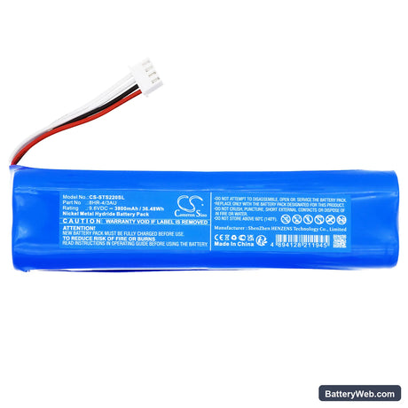 ShinewayTech S20A Plus Replacement Battery, 9.6V, 3800mAh, Ni-MH 3