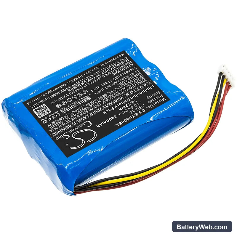 Sumitomo T-400S Replacement Battery, 10.8V, 3400mAh, Li-ion 2