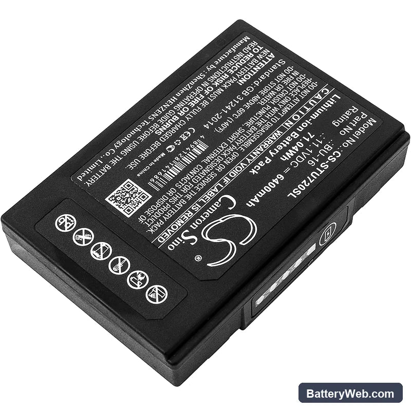 Sumitomo TYPE-72 Replacement Battery, 11.1V, 6400mAh, Li-ion 2
