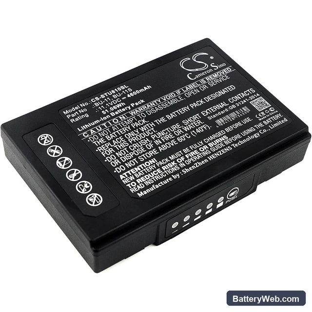 Sumitomo TYPE-81C Replacement Battery, 11.1V, 4600mAh, Li-ion 1