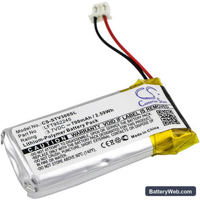 Stageclix Jack V3 transmitter Replacement Battery, 3.7V, 700mAh, Li-Polymer 1