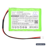 Siemens Sintony IC60-W-10 Replacement Battery, 12V, 2000mAh, Ni-MH 3