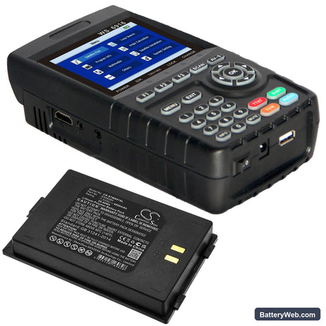 Satlink WS-6916 Replacement Battery, 7.4V, 4000mAh, Li-Polymer 4