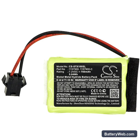 Tri-Tronics Flyway Special XLS Replacement Battery, 7.2V, 700mAh, Ni-MH 3