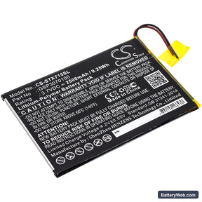 SmarTab ST7150 Replacement Battery, 3.7V, 2500mAh, Li-Polymer 1
