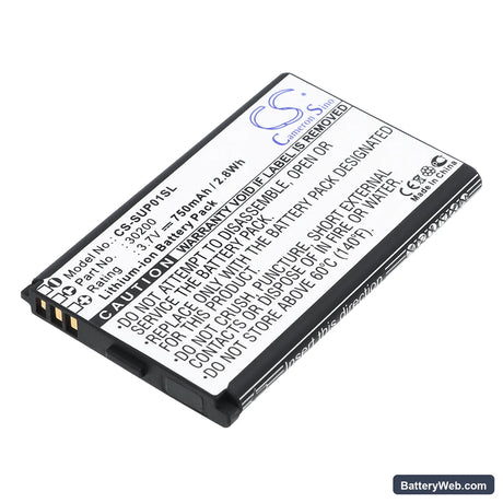 Callaway uPro Replacement Battery, 3.7V, 750mAh, Li-ion 1