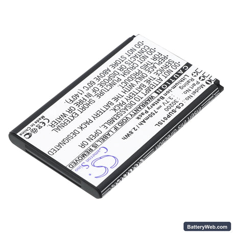 Callaway uPro Replacement Battery, 3.7V, 750mAh, Li-ion 2