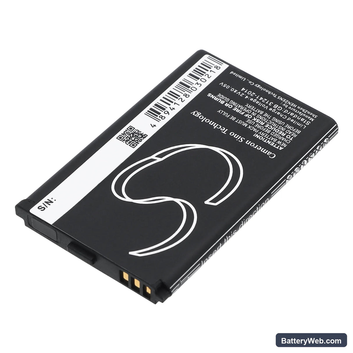 Callaway uPro Replacement Battery, 3.7V, 750mAh, Li-ion 3