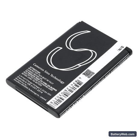Callaway uPro Replacement Battery, 3.7V, 750mAh, Li-ion 4