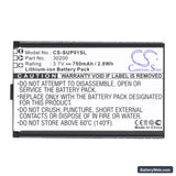 Callaway uPro Replacement Battery, 3.7V, 750mAh, Li-ion 5
