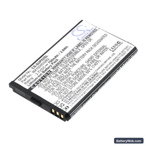 Callaway uPro MX+ Replacement Battery, 3.7V, 750mAh, Li-ion 1