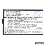 Callaway uPro MX+ Replacement Battery, 3.7V, 750mAh, Li-ion 5