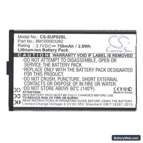 Callaway uPro MX+ Replacement Battery, 3.7V, 750mAh, Li-ion 5