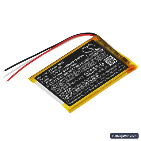 Navitel MS700 Replacement Battery, 3.7V, 1500mAh, Li-Polymer 1