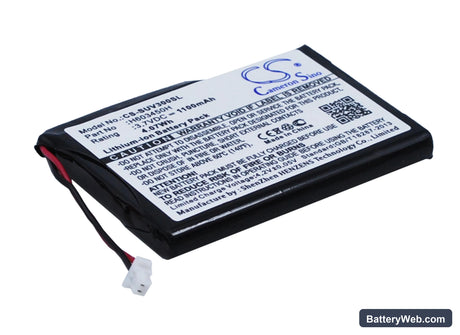 Sureshotgps Micro V3 Replacement Battery, 3.7V, 1100mAh, Li-ion 1