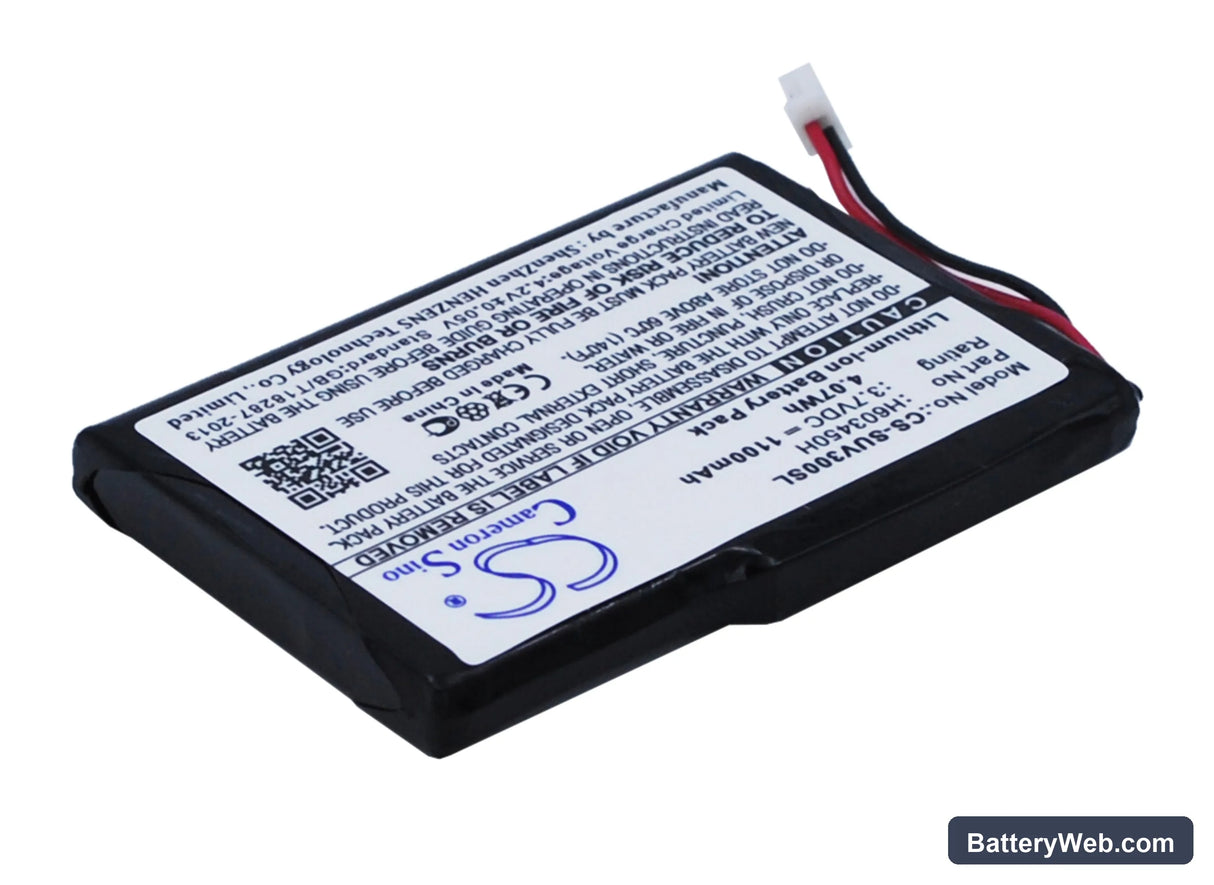 Sureshotgps Micro V3 Replacement Battery, 3.7V, 1100mAh, Li-ion 2