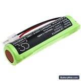 Schneider RILUX Replacement Battery, 2.4V, 1600mAh, Ni-CD 2