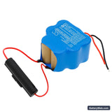 Siemens VK40B01/03 Replacement Battery, 9.6V, 1800mAh, Ni-MH 2