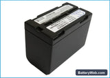 Panasonic NV-DX100 Replacement Battery, 7.4V, 6000mAh, Li-ion 2