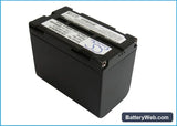 Panasonic NV-DX100 Replacement Battery, 7.4V, 6000mAh, Li-ion 4