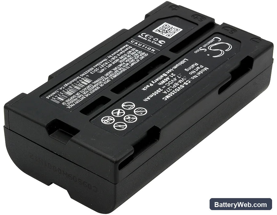 Fuji VMBPL30A Replacement Battery, 7.4V, 2900mAh, Li-ion 2