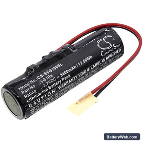 Soundcast VG1 Replacement Battery, 3.7V, 3400mAh, Li-ion 1