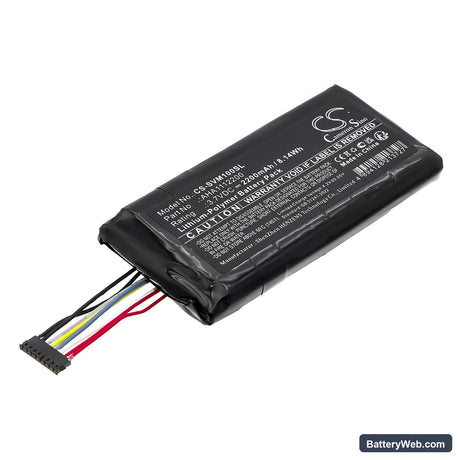 Savant Pro REM-1000 Touchscreen Remote Control Replacement Battery, 3.7V, 2200mAh, Li-Polymer 1