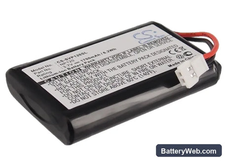 Seecode Vossor Phonebook Replacement Battery, 3.7V, 1700mAh, Li-ion 1