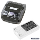 Sato VP208 Replacement Battery, 7.4V, 3000mAh, Li-ion 4