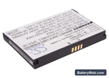 Sprint Zing Replacement Battery, 3.7V, 1500mAh, Li-ion 1