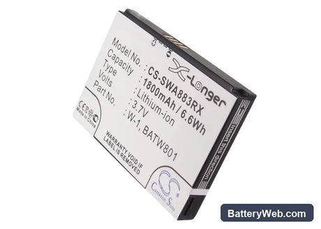 Netgear Mingle 3G Replacement Battery, 3.7V, 1800mAh, Li-ion 5